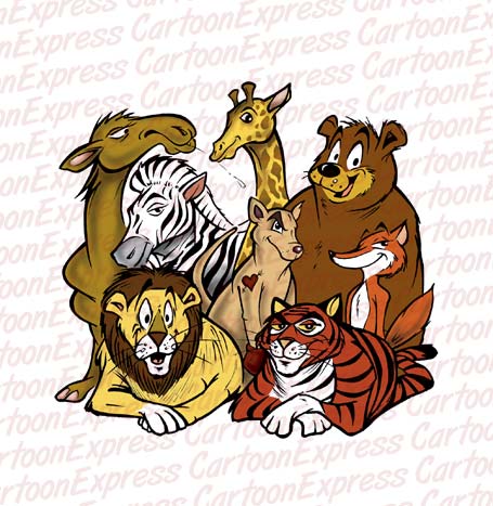 zoo animals
